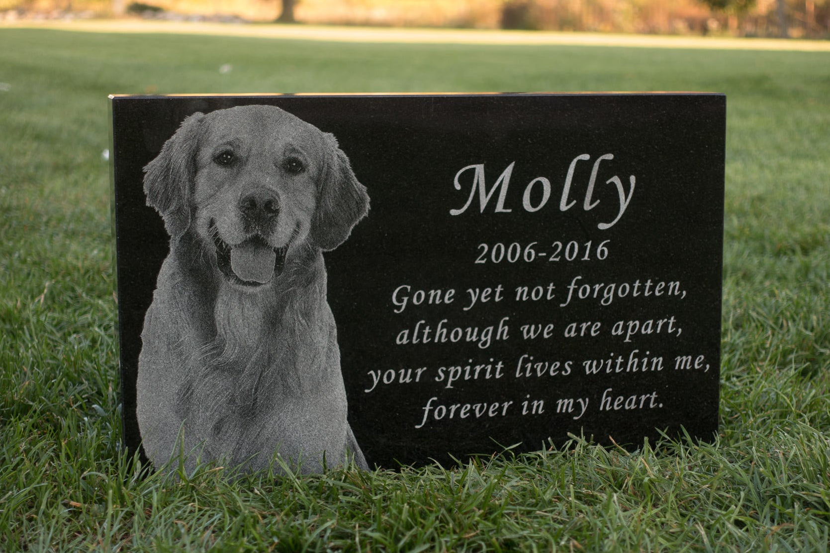 Freestanding Photo Memorial