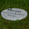 Large Oval Granite Memorial