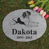 Photo Granite Pet Memorial Stone