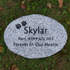 Large Oval Granite Memorial